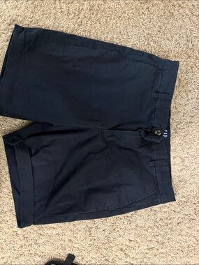 GAP Men's Dark Navy Flat Front Casual Shorts